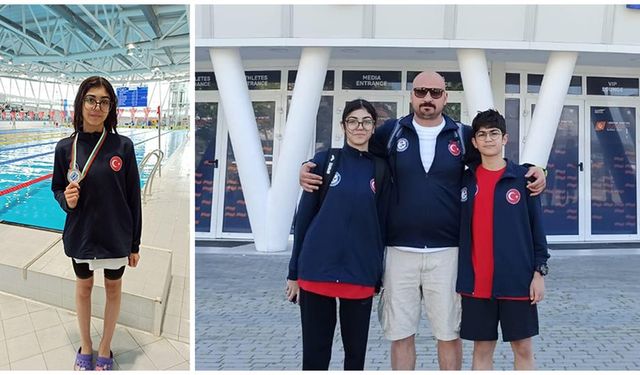 Kastamonulu sporcu Bulgaristan'dan 3 madalya ile döndü