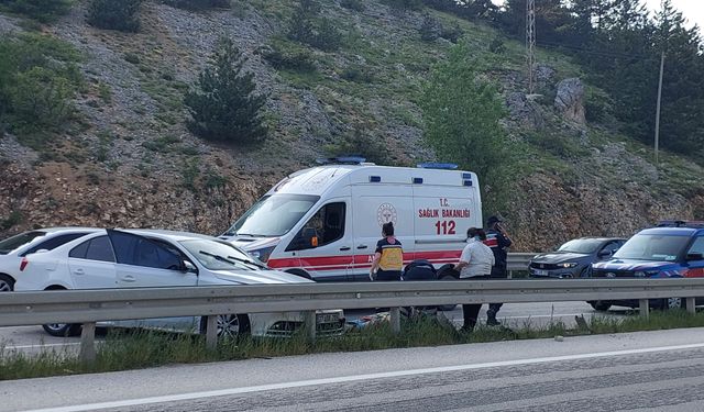 İnebolu yolunda kaza