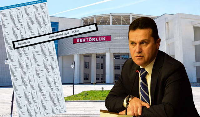 Kastamonu Üniversitesi Rektörü ‘Eşiğin’ altında kaldı