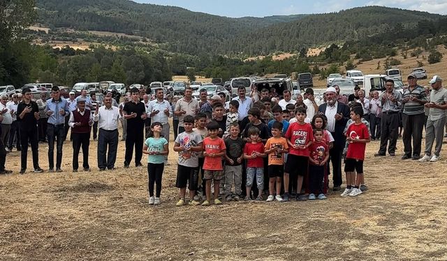 Kastamonu'da yağmur duası için buluştular