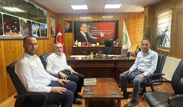 Müftü Derin’den Başkan Arı’ya ziyaret
