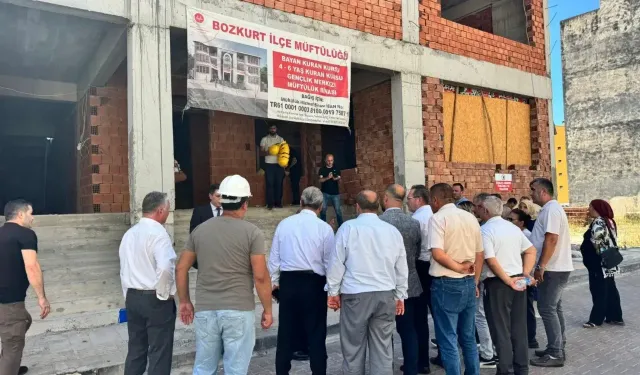 Bozkurt’ta Müftülük hizmet binası yeniden inşa ediliyor