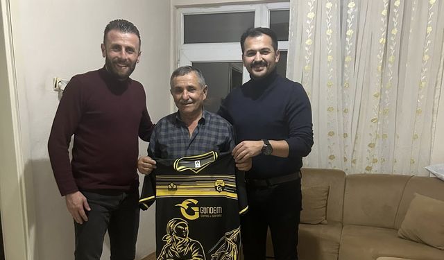 Cide Belediyespor, emektar başkanını unutmadı