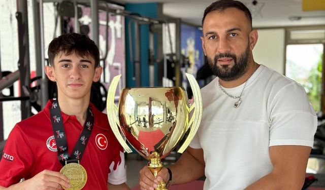 Hamza Eren Göksu profesyonel arenada göz doldurdu