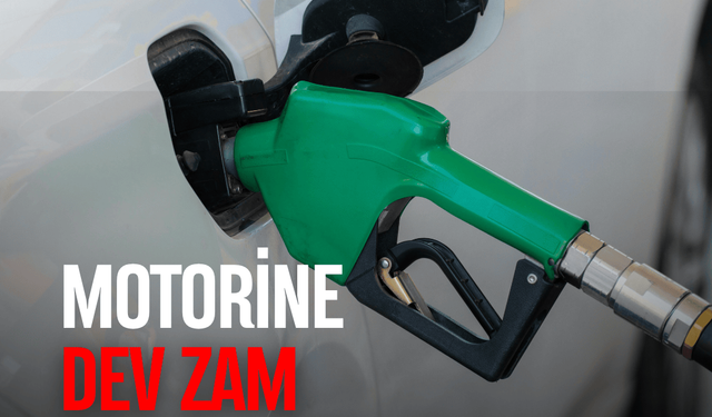 Motorin zammı pompaya yansıdı: Litresi 72,90 TL