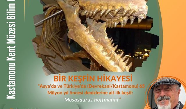 Kastamonu'da denizlerin dinozoru konuşulacak