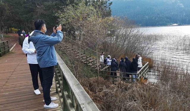 Abant’ta hafta sonu yoğunluğu