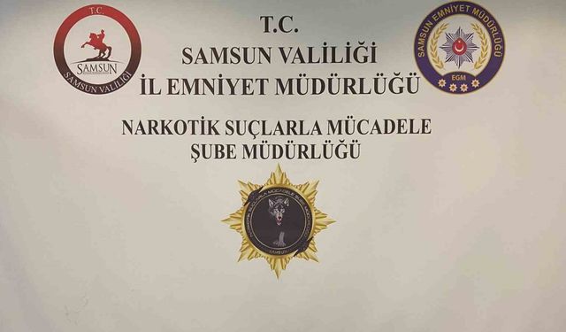 Samsun’da çatı katına gizlenen maddeler ele geçirildi: 1 kişi yakalandı