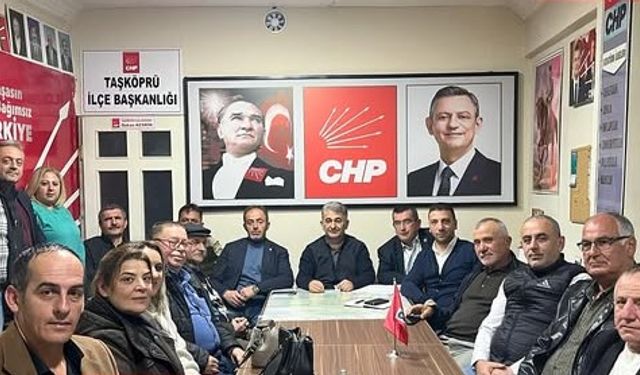 CHP Taşköprü'de yeni görev dağılımı