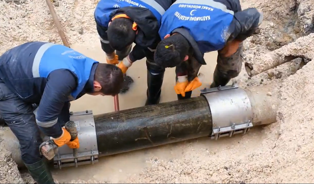 Saraçlar Mahallesi’ndeki su kesintisi çözüldü