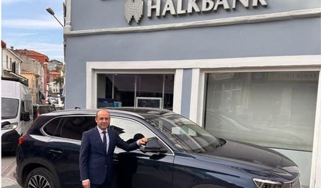 Halkbank İnebolu Şubesi’ne TOGG satın alındı