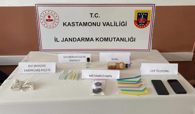 Kastamonu’da Jandarmadan NARKO operasyon: 1 tutuklama