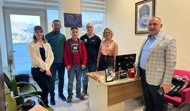 Kastamonu Sağlık-Sen'den Cide ziyareti