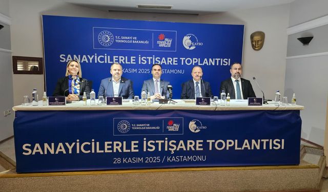 Kastamonu İş Dünyası Bakan Kacır'dan 7 talepte bulundu!