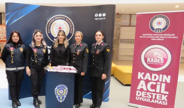 Kadına şiddete karşı bilinçli adımlar Kastamonu’da atıldı