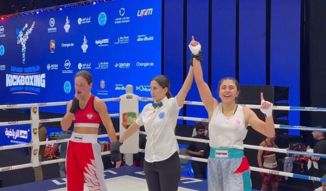 Kastamonulu Asuman Dünya Şampiyonu oldu!