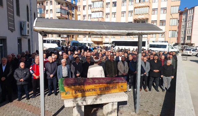 Kastamonu’nun değerli ismi son yolculuğuna uğurlandı