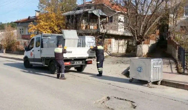 Kastamonu Belediyesi, çöp konteynerlerini kullanıma kazandırıyor