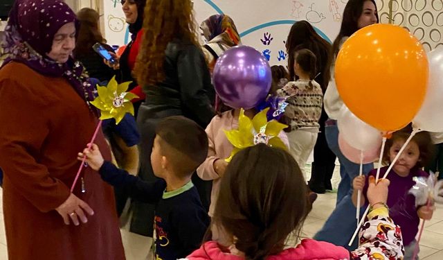 Küçük Kalplere Dokunuş etkinliği çocuklara moral oldu