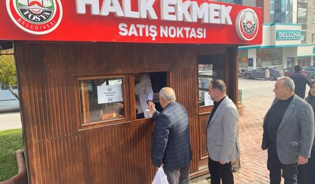 Tosya'da Halk Ekmek satışı başladı