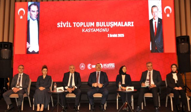 Kastamonu’da “Sivil Toplum Buluşmaları” Çalıştayı yapıldı