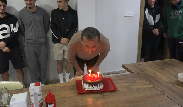 GMG Kastamonuspor’da sürpriz doğum günü kutlaması