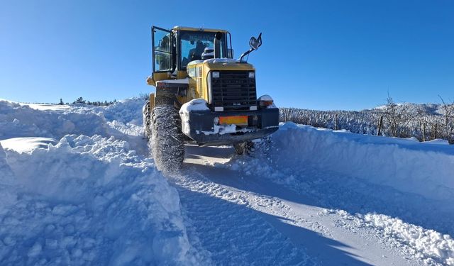 Kastamonu’da 246 köy yoluna ulaşım sağlanamıyor