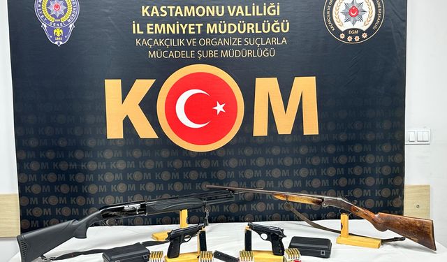 Kastamonu'nu Emniyeti'nden 9 adrese eş zamanlı operasyon!