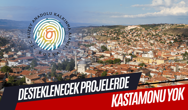 Desteklenecek projelerde Kastamonu yok!