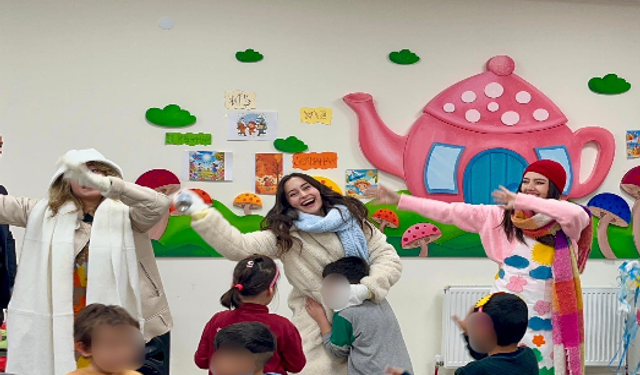 Özel gereksinimli çocuklar mevsimlerle dans etti