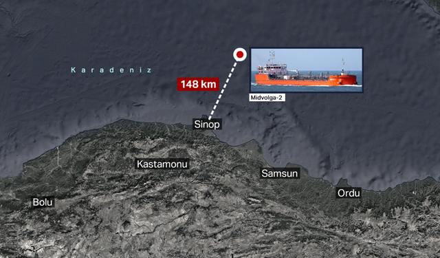 Karadeniz'de bir Rus tankerine daha saldırı!