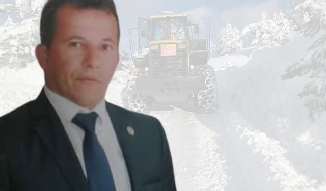 Ambulans yolu kapalı kaldı, muhtar tepki gösterdi