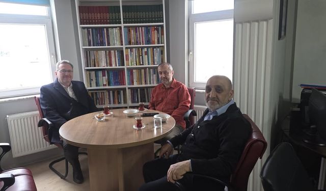 Sevgilioğlu’ndan eski başhekim Çelik’e ziyaret