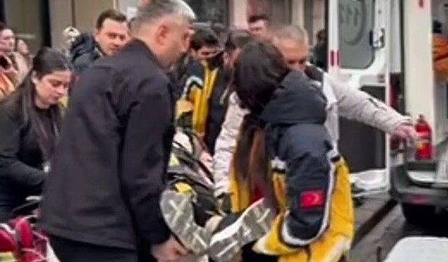 Merdivenlerden düştü, ağır yaralandı