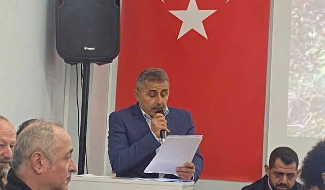 Cide Çamaltı Derneği genel kurulunu yaptı