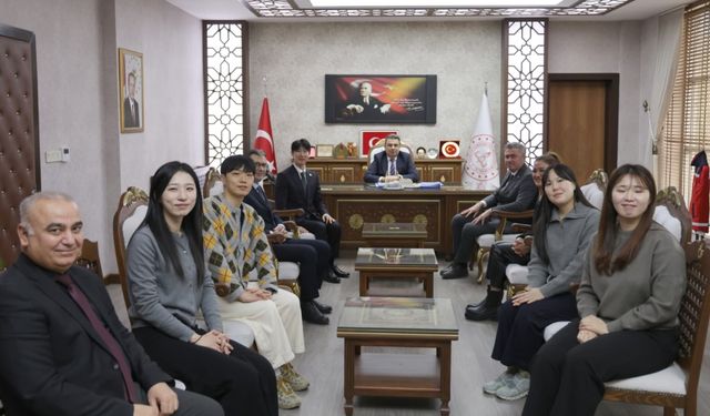 Güney Koreli eğitimciler Kastamonu’da deneyim aktardı