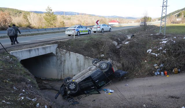 Kastamonu'da feci kazada 70 yaşındaki sürücü öldü