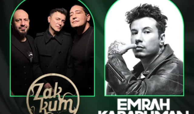 Emrah Karaduman ve Zakkum Kastamonu'ya geliyor