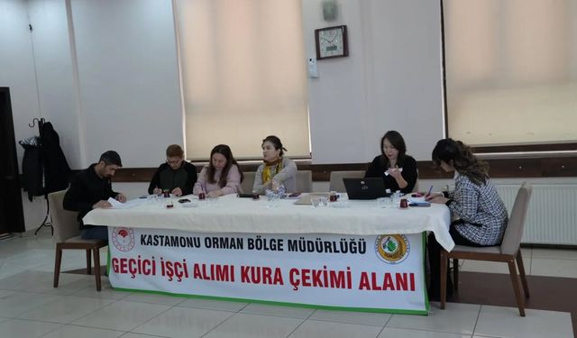 Kastamonu OBM’de kura çekildi, sonuçlar yarın