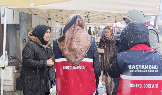 Kastamonu pazarlarında güvenilir gıda alarmı!