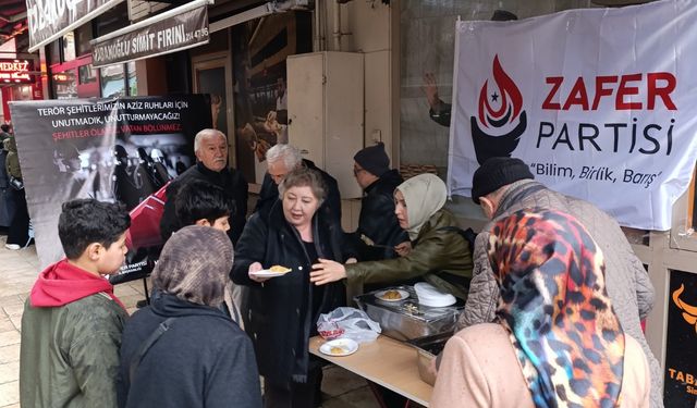 Kastamonu’da şehitler için vefa sofrası kuruldu