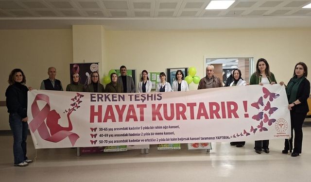 Kastamonu FTR'de serviks kanseri farkındalık standı açıldı