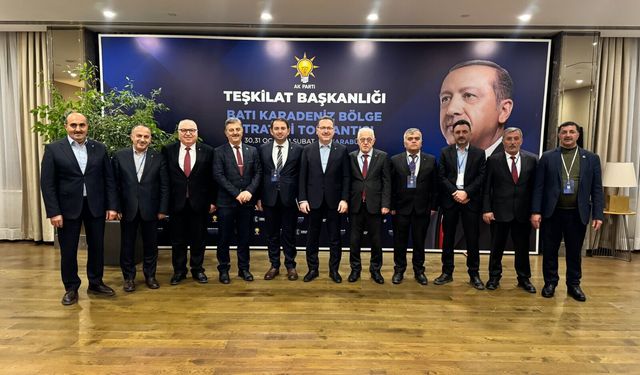 AK Parti teşkilatı Batı Karadeniz Bölge Strateji Toplantısı’na katıldı