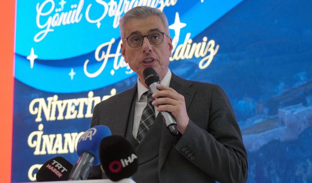 Bakan Memişoğlu Kastamonu iftarında konuştu