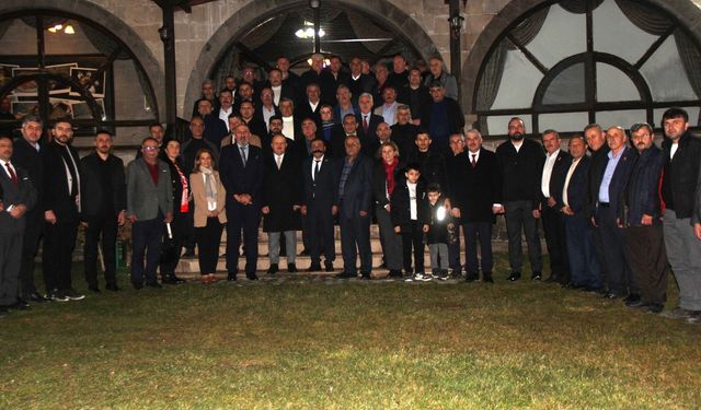 Kastamonu muhtarları iftarda bir araya geldi