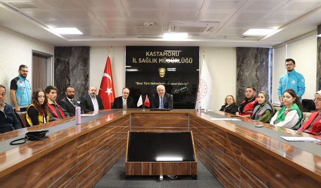 Kastamonu'da afet anı için kritik hazırlık