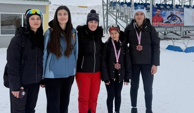 Kastamonu Biathlon’da madalyaya doydu: TAM 9 madalya!
