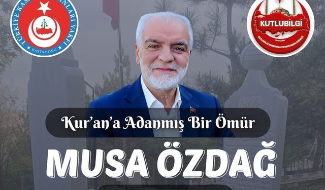 Musa Özdağ vefatının 3. yılında anılacak