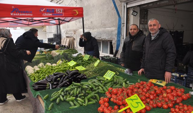 Kastamonu pazarlarında Ramazan hareketliliği