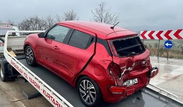 Kastamonu’da zincirleme kaza: 3 araç birbirine girdi